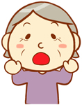 高齢女性のイメージイラスト
